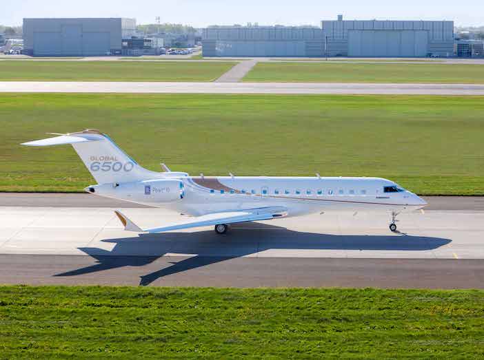 Bombardier has delivered its first Global 6500 aircraft to Hong Kong aircraft management company HK Bellawings Jet