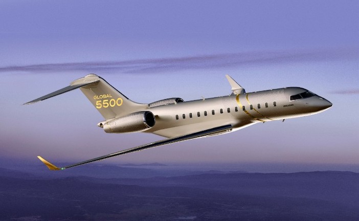 Bombardier Global 5500 aircraft