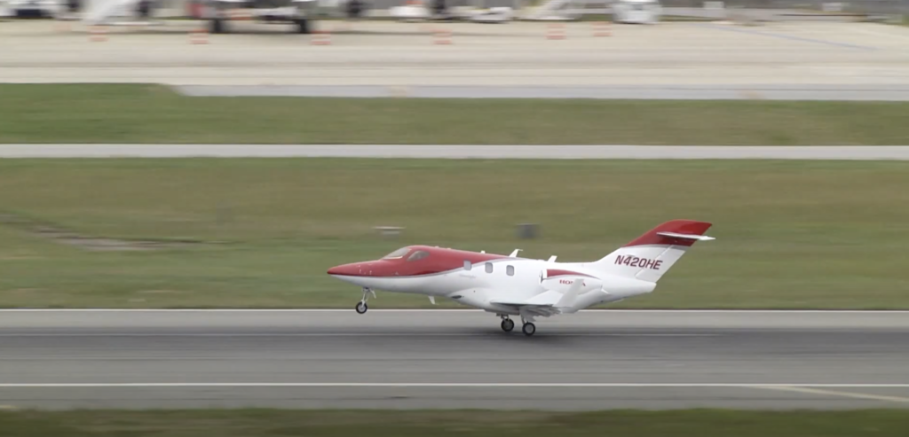 In 2019, the HondaJet Elite celebrated its status as the most delivered aircraft in its class for the third consecutive year