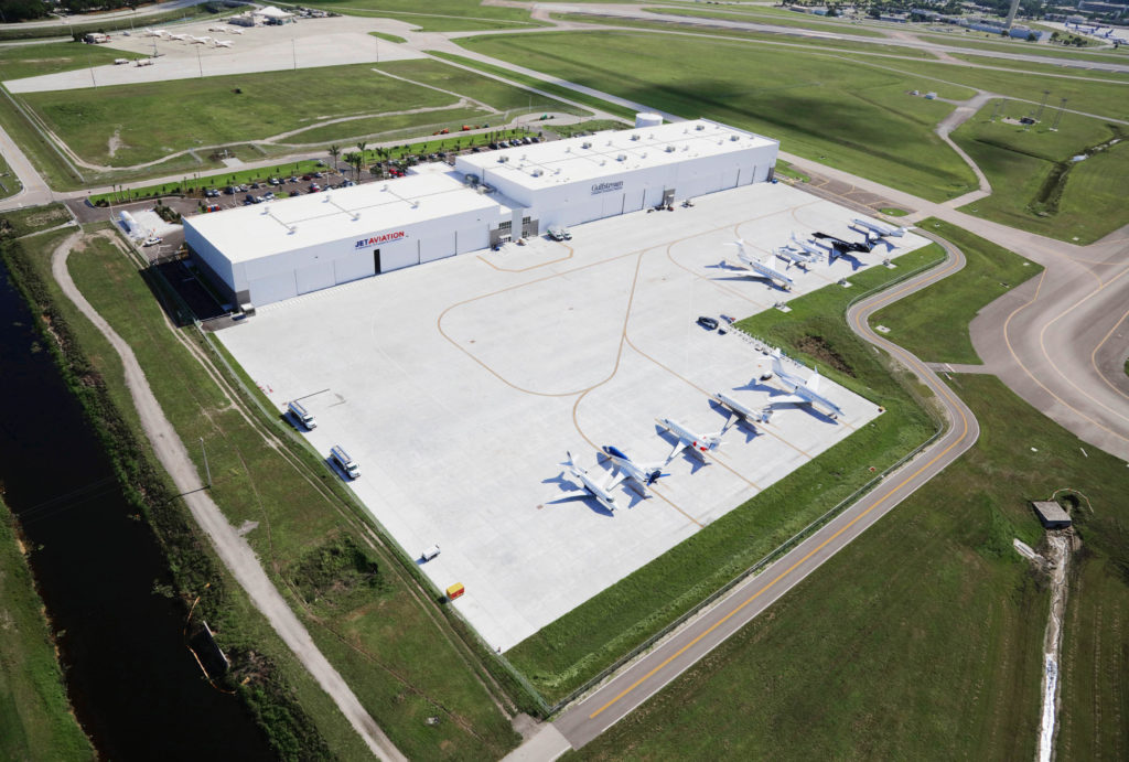 Jet Aviation has announced its new hangar and FBO complex at Palm Beach International Airport has gone operational