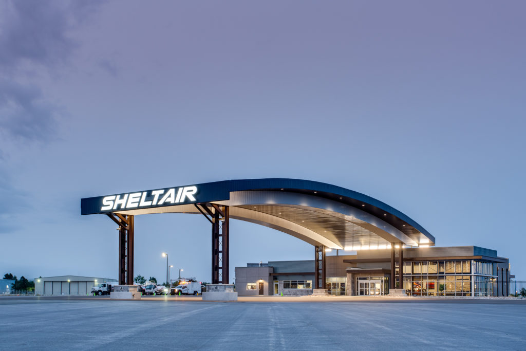Sheltair has announce the opening of its new FBO and hangar complex at the Rocky Mountain Metropolitan Airport