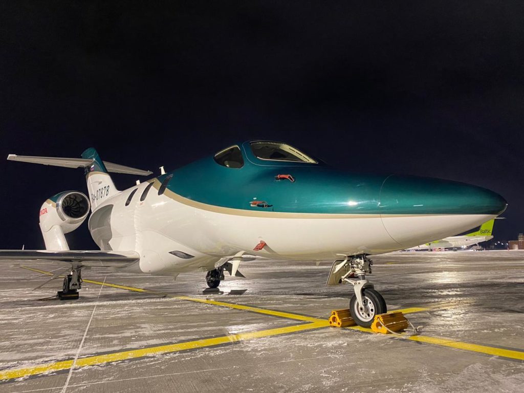The HondaJet Elite has received Russian type certification from the Federal Air Transport Agency