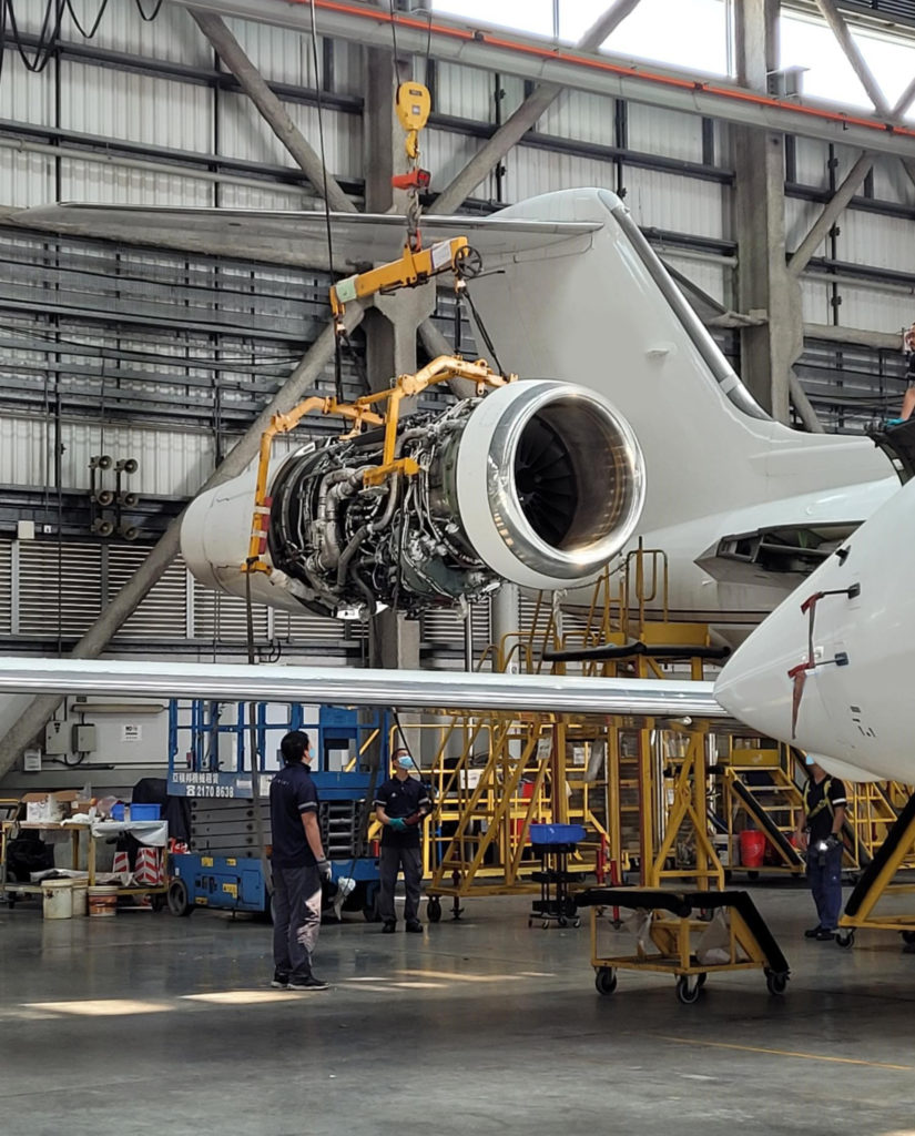The maintenance, repair and overhaul station of the Hong Kong-based Metrojet has recently completed its first 6C inspection on a Gulfstream G650 aircraft