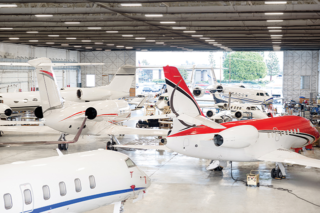 An EASA Part 145 Maintenance Organization certification approval was granted to Clay Lacy Aviation MRO Services