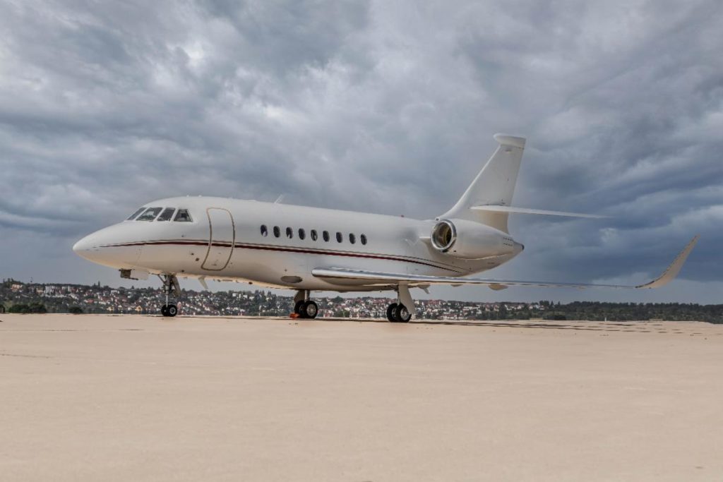 DC Aviation has added a Falcon 2000LXS to its fleet