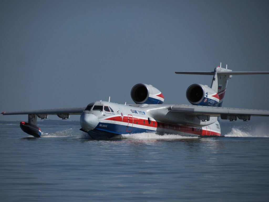 The Russian Be-200 amphibious aircraft has successfully completed extensive firefighting operation in Greece