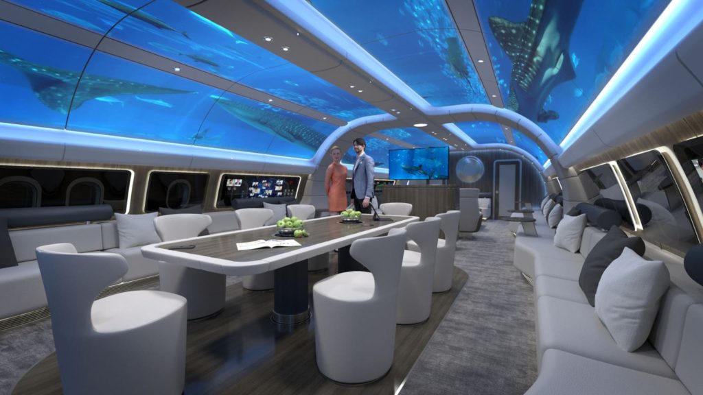 Lufthansa Technik’s Explorer cabin concept