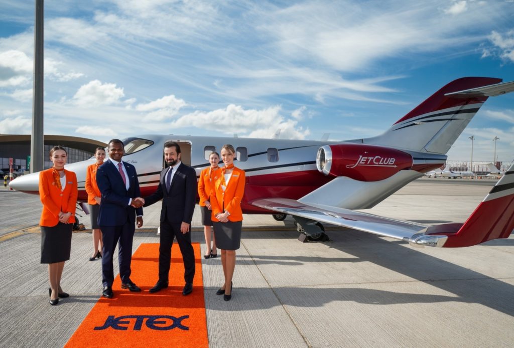 Jetex has announced a new memorandum of understanding (MOU) with JetClub, a fractional ownership-based business aviation brand