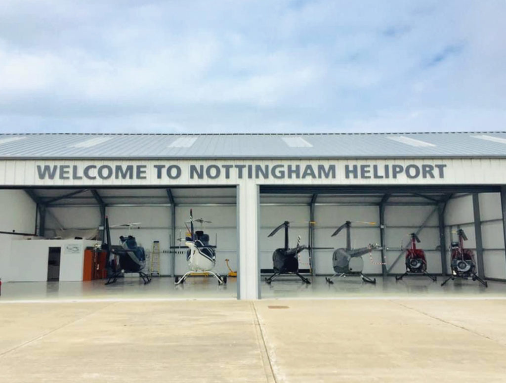 Savback Helicopters has announced it is opening a UK home at Nottingham Heliport in East Midlands