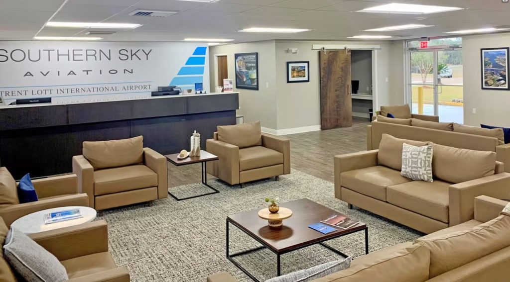 Southern Sky Aviation, the sole FBO at Trent Lott International Airport (PQL) of Pascagoula, Mississippi has reopened its runway