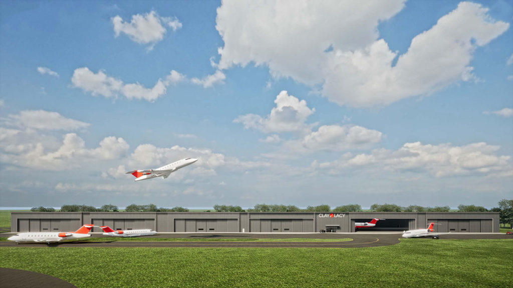 Clay Lacy is expanding its facilities at the Waterbury-Oxford Airport