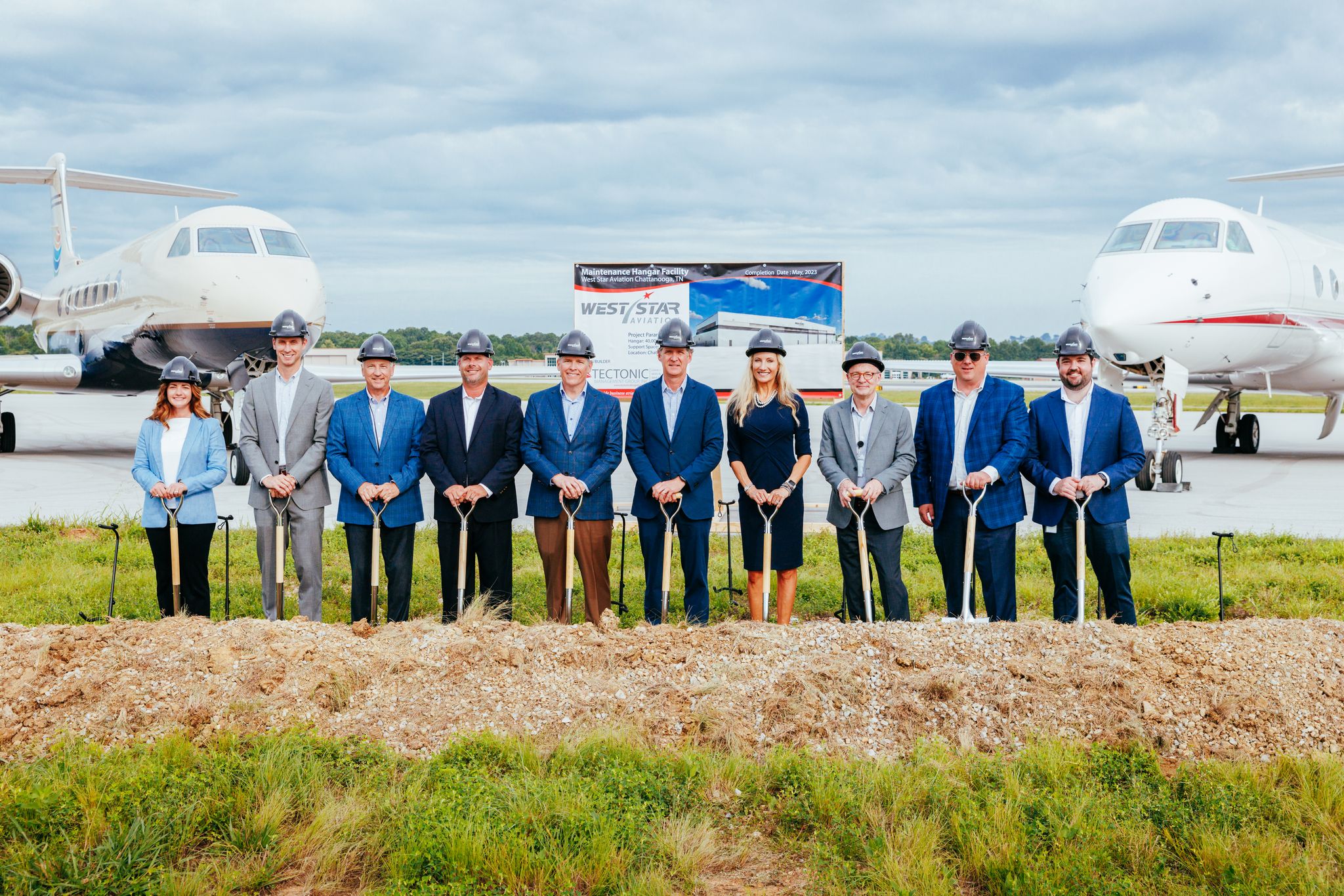 West Star Aviation breaks ground on Chattanooga facility expansion