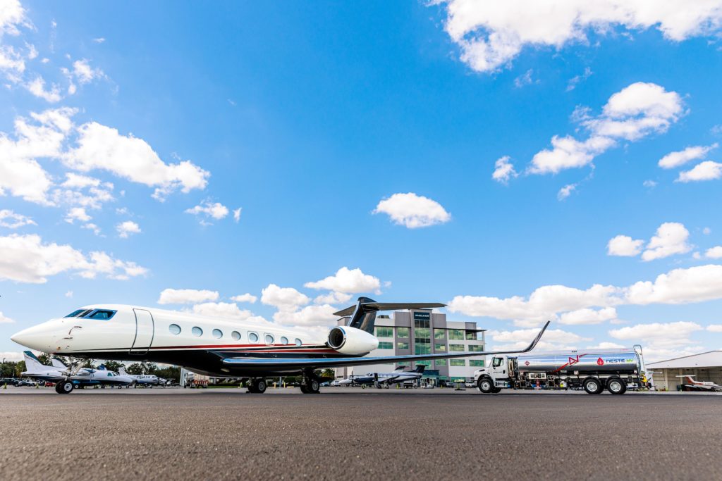 Avfuel Corporation has partnered with Sheltair Aviation and Neste to ensure NBAA-BACE attendees have the option to fuel sustainably for the 2022 show