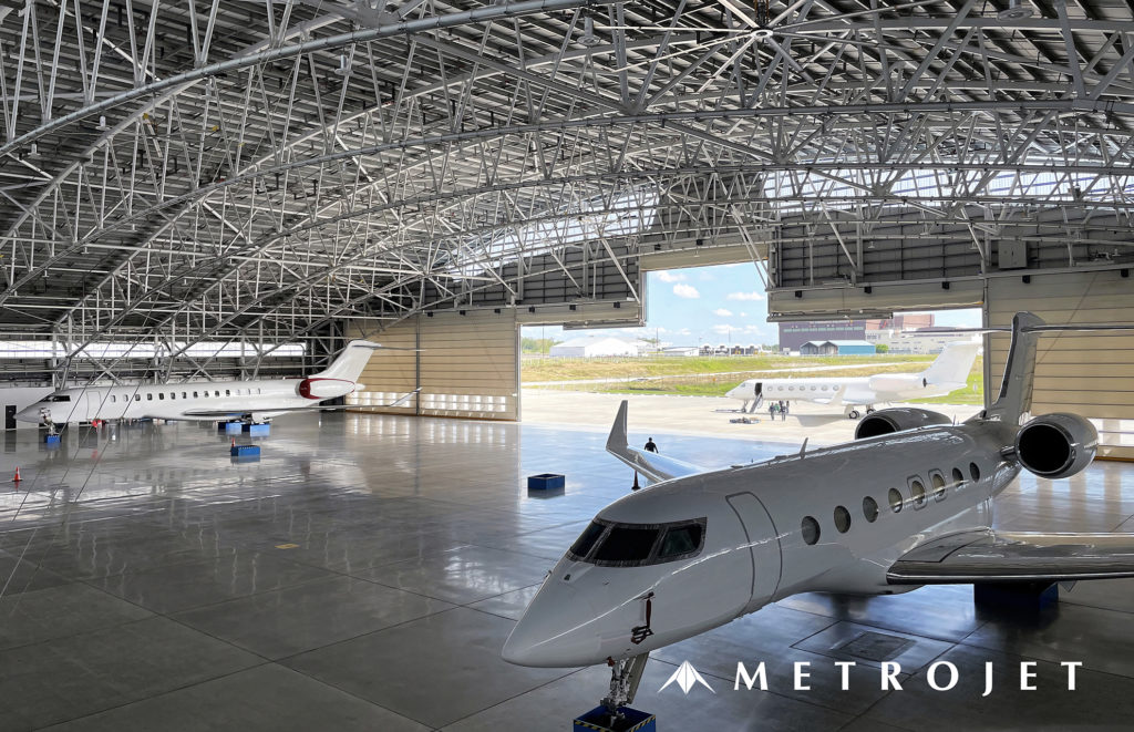 MEC has received its certification from the FAA to work on the airframe, aircraft batteries and aircraft wheel assemblies of the Bombardier Global 7500