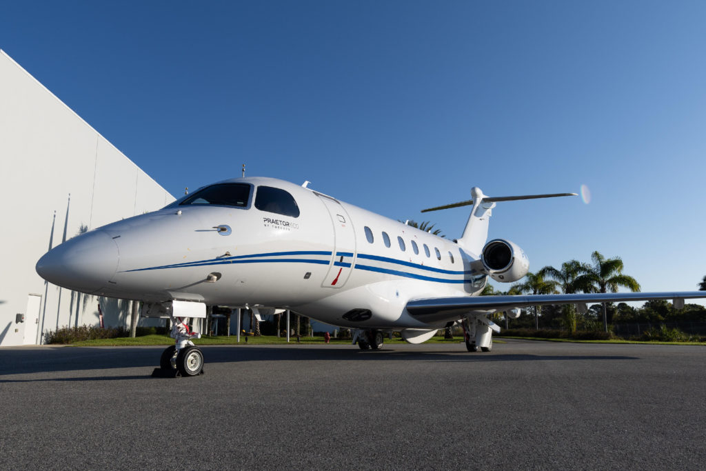 Air Charter Scotland has ushered in the New Year with additional charter capacity in the shape of two new, super mid-size Embraer Praetor 600 business jets