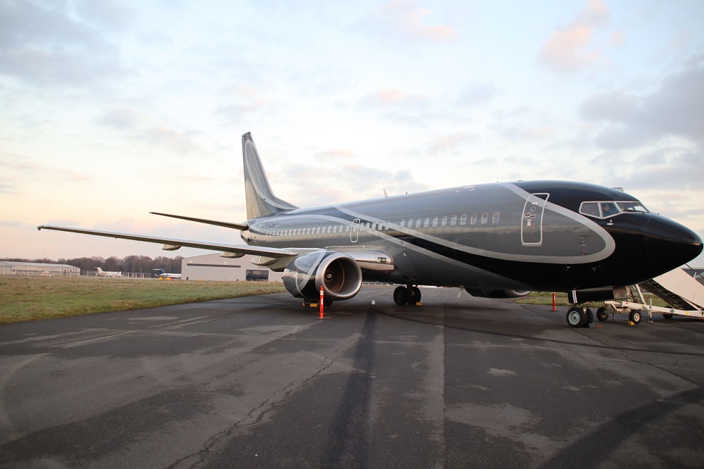 KlasJet has introduced a newly refurbished Boeing 737-300 aircraft for the UK market