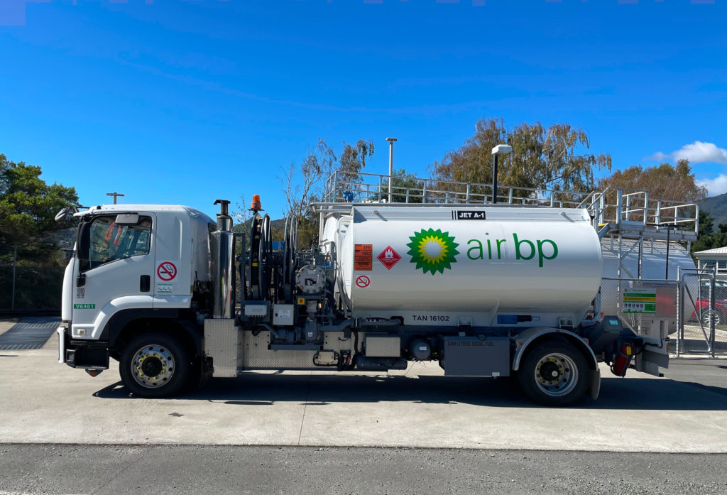 Air bp, the international aviation fuel products and service supplier, has expanded its global network with five new locations in New Zealand