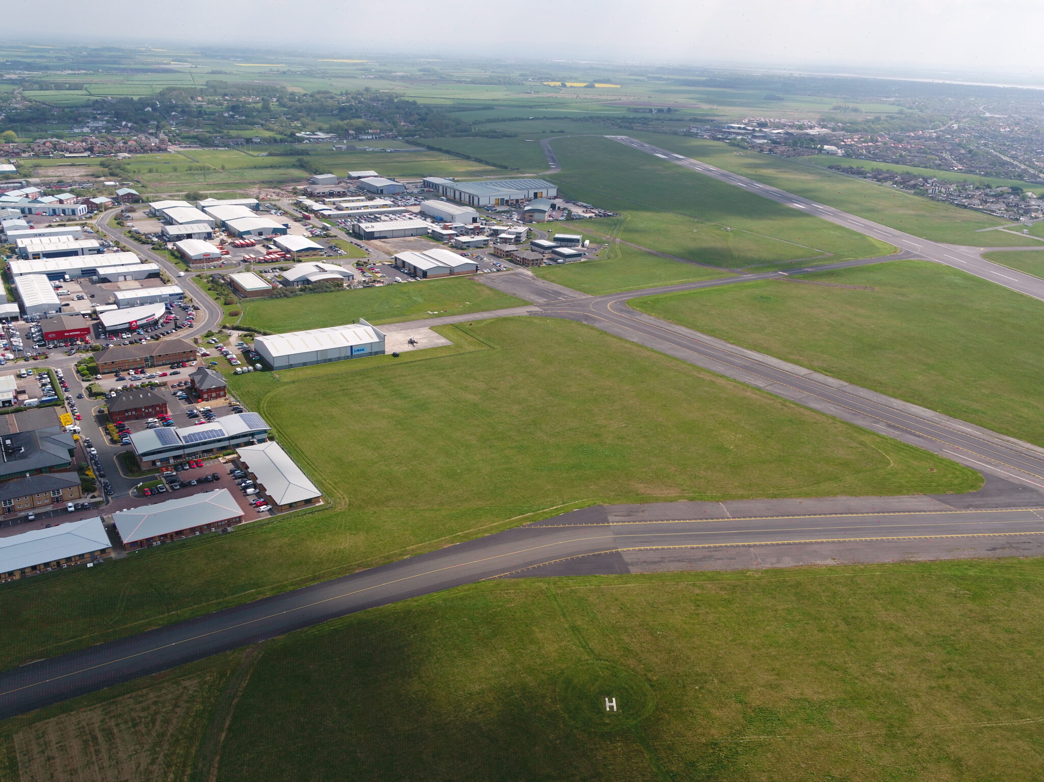 Plans unveiled for five new hangars at Blackpool Airport