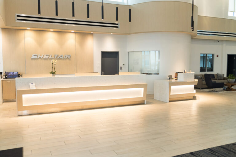 Sheltair Aviation's FBOs at St. Petersburg-Clearwater International Airport (KPIE) and Tampa International Airport (KTPA) are undergoing renovations