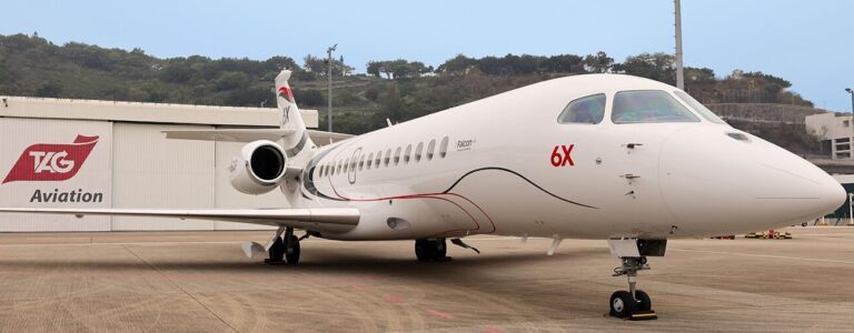 TAG Macau FBO has announced the successful arrival of the Falcon 6X at Macau FBO and the opportunity to handle the aircraft