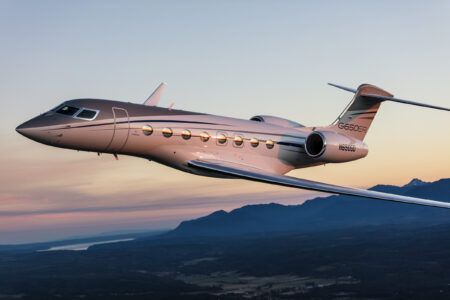 The Gulfstream G650 and G650ER have surpassed 1 million flight hours