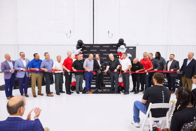 West Star Aviation has completed its new hangar at the East Alton facility