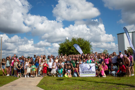 Sheltair partnered with local Women In Aviation International chapters to host Girls In Aviation Day events across its network of FBOs