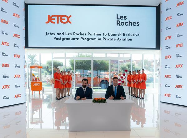 Les Roches has partnered with Jetex to launch a postgraduate program in private aviation