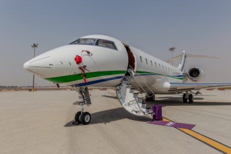 UAS has announced the inclusion of a Bombardier Global Express to its newly revamped international air charter fleet