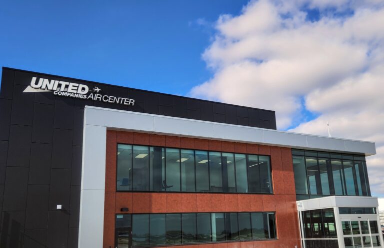 United Companies has unveiled its newly-constructed FBO terminal and brand