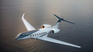 The G800 features 8,200 nautical mile range capability and cabin altitude of 2,840 feet when flying at 41,000 feet altitude