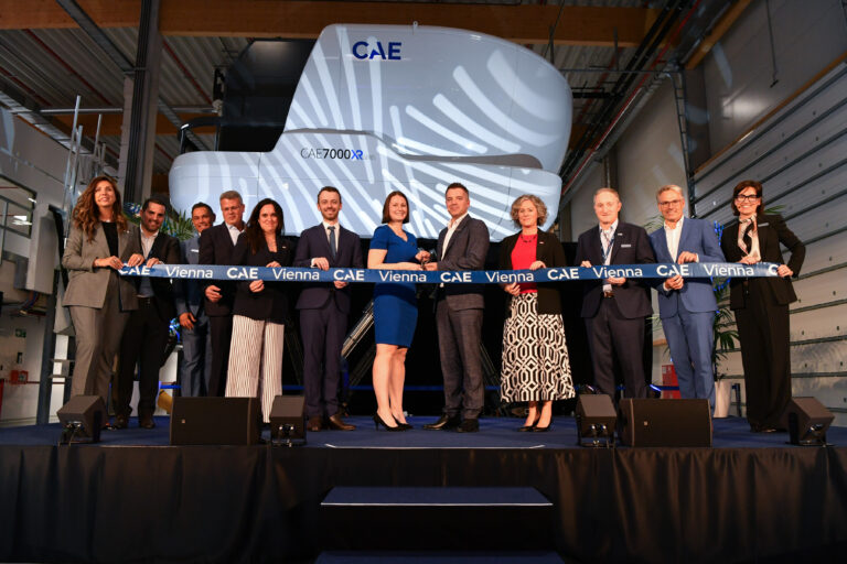 Aviation training company CAE has officially inaugurated its Vienna business aviation training center, the company's first facility in Central Europe