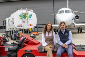 Air bp celebrates 30 years of fuel supply partnership with London Biggin Hill Airport at the ACE Air Charter Expo. (Image: Air bp)