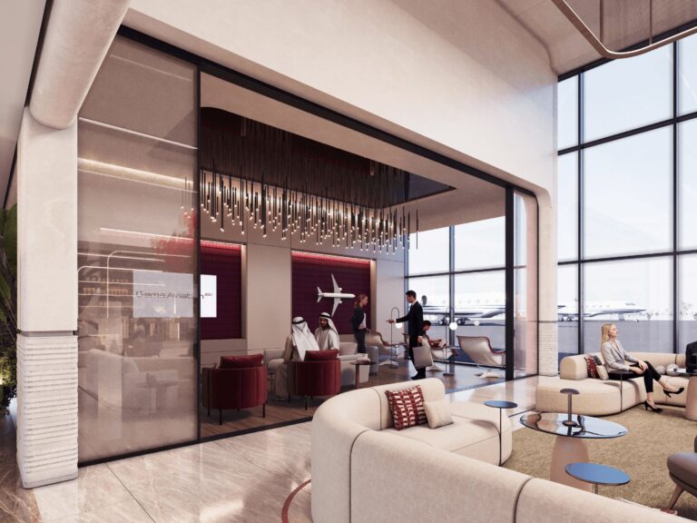 Gama Aviation has confirmed construction progress on its Business Aviation Centre at Sharjah International Airport in the United Arab Emirates, scheduled for completion in early 2026