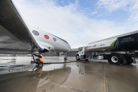 Gulfstream Aerospace has exceeded 3 million nautical miles flown on SAF blends