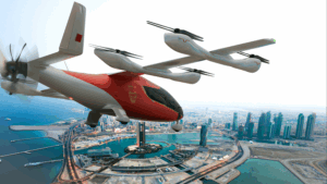 Eve Air Mobility signs framework agreement with Bahrain Eve Air Mobility's eVTOL aircraft features design elements for operation in Middle Eastern climate conditions including dust and sand protection. (Image: Eve Air Mobility)