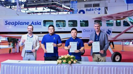Aero Assets Asia orders 12 Cessna Grand Caravan EX Amphibian aircraft Aero Assets Asia has signed an aircraft purchase agreement for 12 Cessna Grand Caravan EX Amphibian aircraft