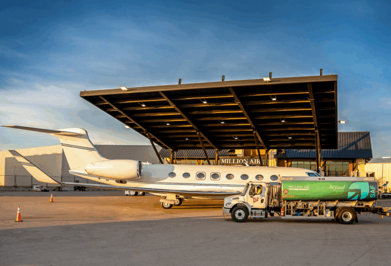 Million Air Austin has added sustainable aviation fuel at Austin Bergstrom International Airport in partnership with Avfuel Corporation