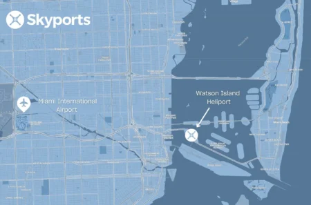 Skyports and Linden Airport Services plan Watson Island heliport development Skyports and Linden Airport Services Corporation have signed a memorandum of understanding to develop Miami's Watson Island Heliport