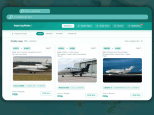 EmptyLegFinder.aero launches across the USA and Canada EmptyLegFinder.aero, a digital marketplace for empty leg private jet flights, has launched in the United States and Canada