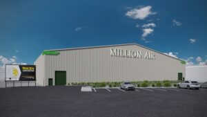 Freeman Holdings Group, the largest licensee of the Million Air FBO brand, is developing new hangars at three US locations: St. George, Utah; Moses Lake, Washington; and Orlando, Florida
