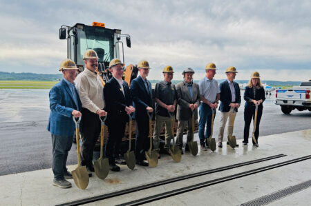 High Flying Hangars has broken ground on an 11.45-acre hangar development at Frederick Municipal Airport (KFDK) in Maryland