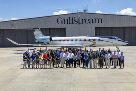 Rolls-Royce has confirmed that its Pearl 700 engines successfully powered the first flight of a Gulfstream G800 using 100% SAF