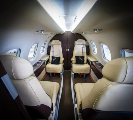 Above, a new UK private aviation operator, has received Civil Aviation Authority approval and begun commercial operations from its base at Birmingham Airport's XLR Executive Jet Centre
