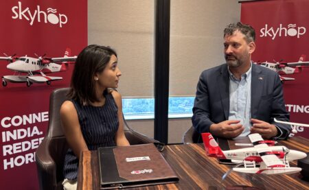 NOEMI Aerospace signs MoU for up to 15 electric seaplanes in India NOEMI Aerospace has signed a memorandum of understanding with SkyHop Aviation, India's first dedicated commercial seaplane operator, for the introduction of up to 15 amphibious aircraft into the Indian market