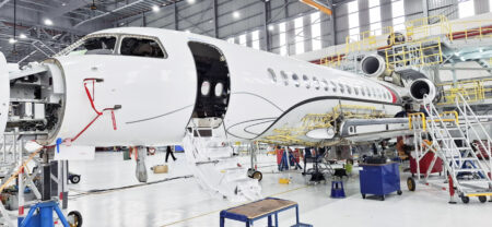 ExecuJet MRO Services Malaysia completes first Falcon 8X heavy check ExecuJet MRO Services Malaysia has completed its first C-check on a Dassault Falcon 8X at its heavy maintenance facility at Subang Airport in Kuala Lumpur