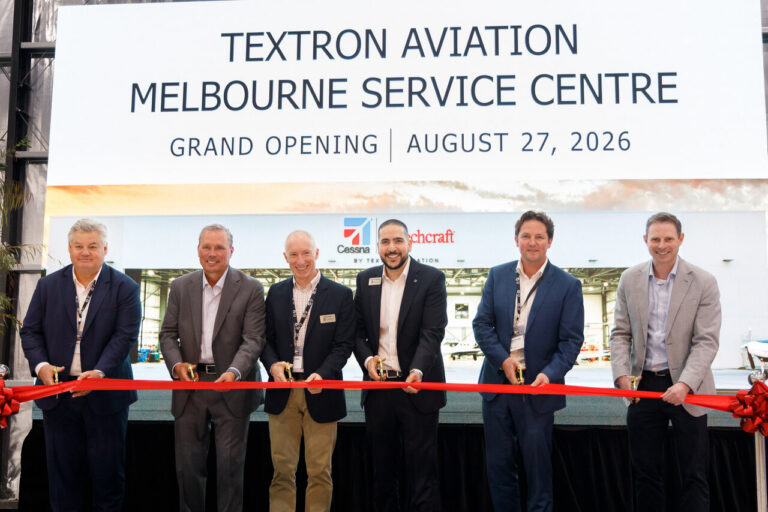 Textron Aviation celebrates Melbourne Service Center opening at Essendon Fields Textron Aviation has officially celebrated the opening of its Melbourne Service Center at Essendon Fields Airport