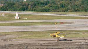 Electra has completed a series of flights at commercial airports in Virginia using helicopter-style instrument procedures and novel takeoff and landing areas