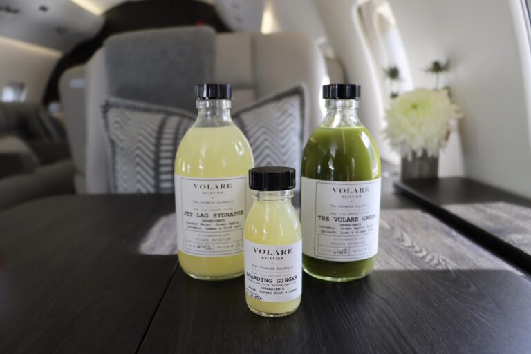 Volare Aviation partners with Cotswold juice producer on onboard wellness menu Volare Aviation has partnered with Oxfordshire-based juice producer The Cotswold Juicery