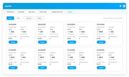 myairops launches passenger portal connecting trip requests with scheduling workflow myairops has launched a passenger portal integrated with its flight management platform, designed to connect trip requesters directly with the flight department's scheduling workflow